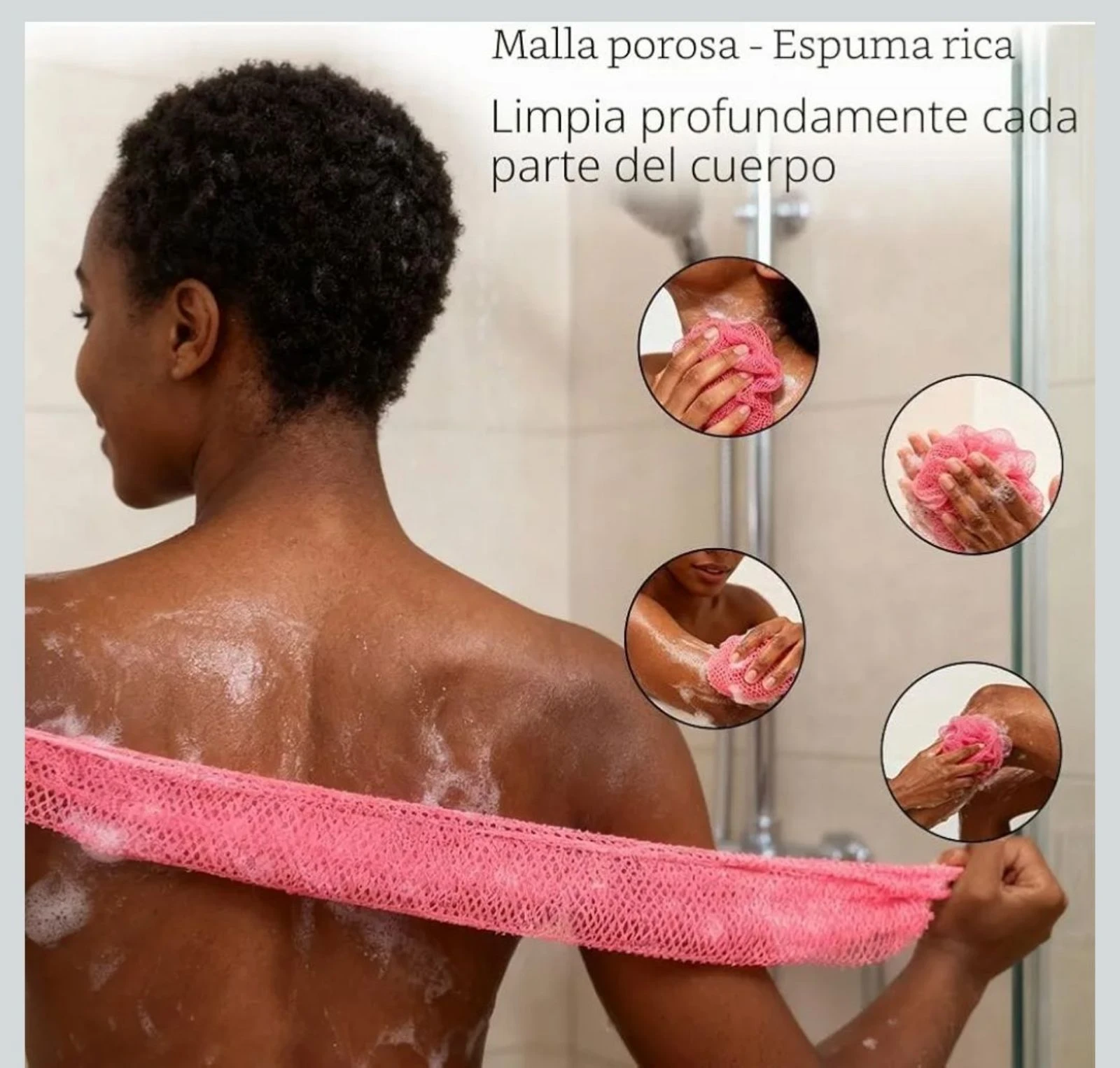 Esponja africana original esfoliante de qualidade, nova – photo 2